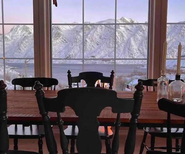 Nyaraló Sundet Lofoten House Sund