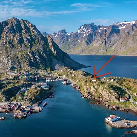 펜션 Sundet Lofoten House